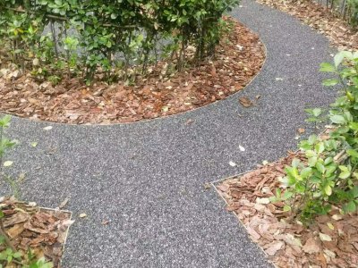 膠粘石地坪