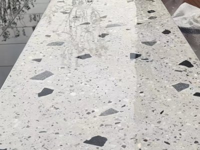 水磨石吧臺
